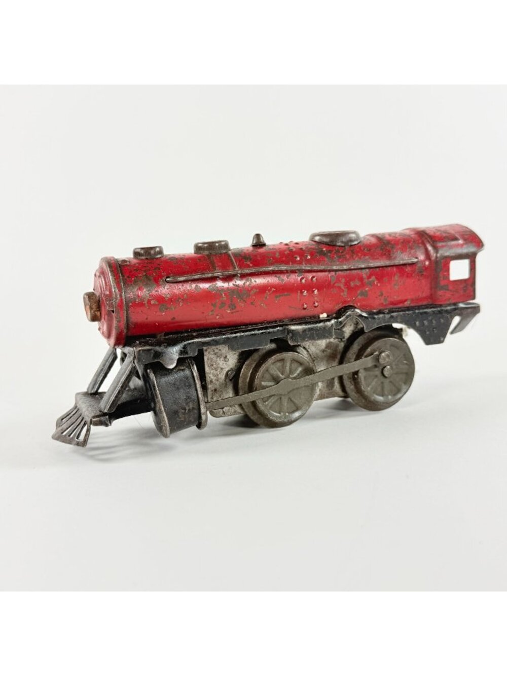 Prewar Girard Key Wind Up Mechanical Clockworks Locomotive Toy Train Not Working